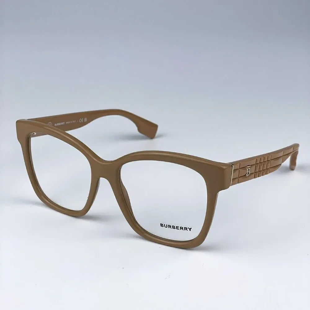 SALE! NEW Burberry BE2363 3990 Beige Square Women Eyeglasses